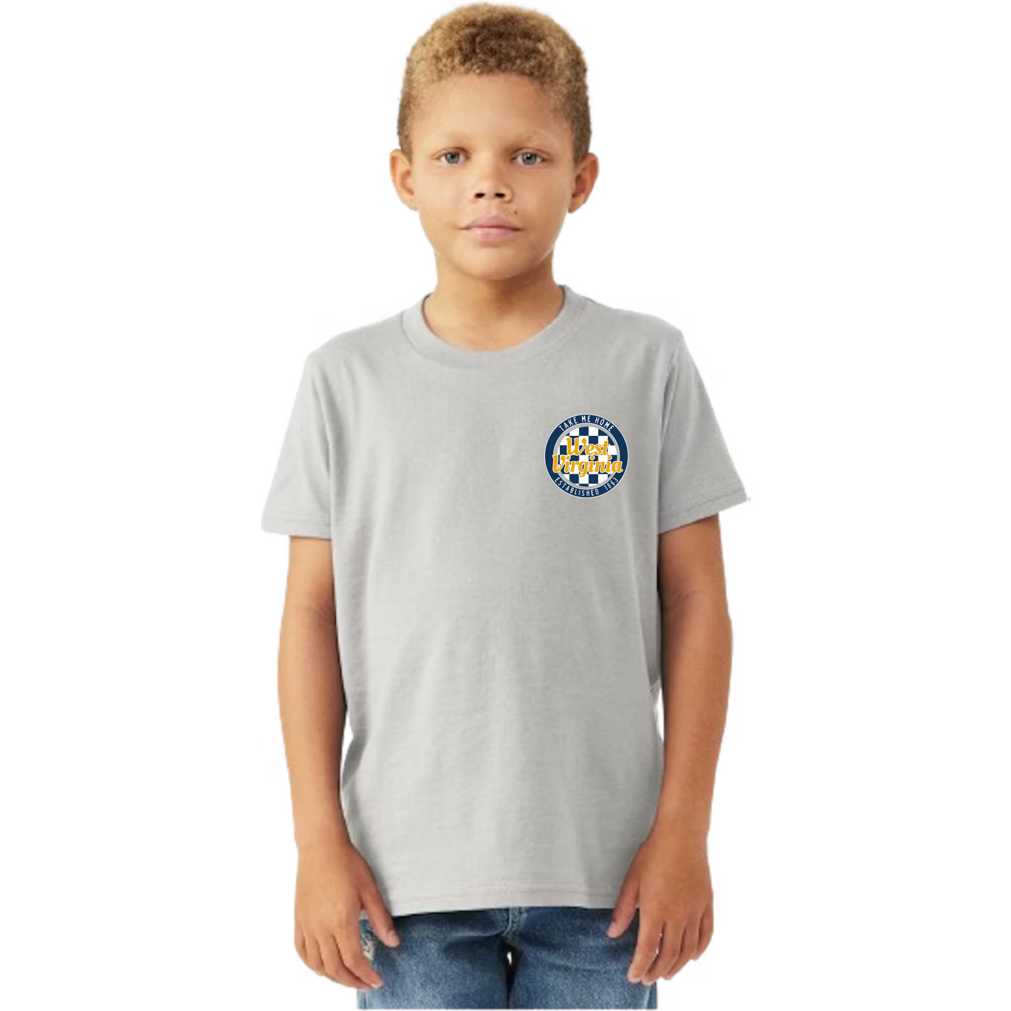 West Virginia Check | Kids and Adult Tee SALE