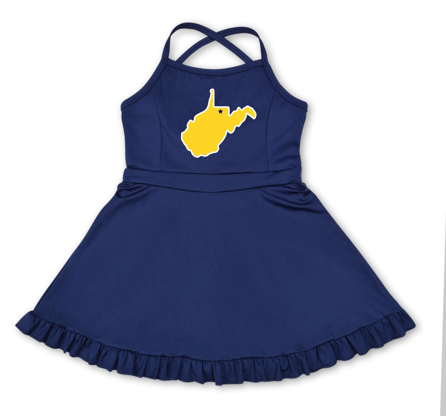 West Virginia Cheer Dress | Navy
