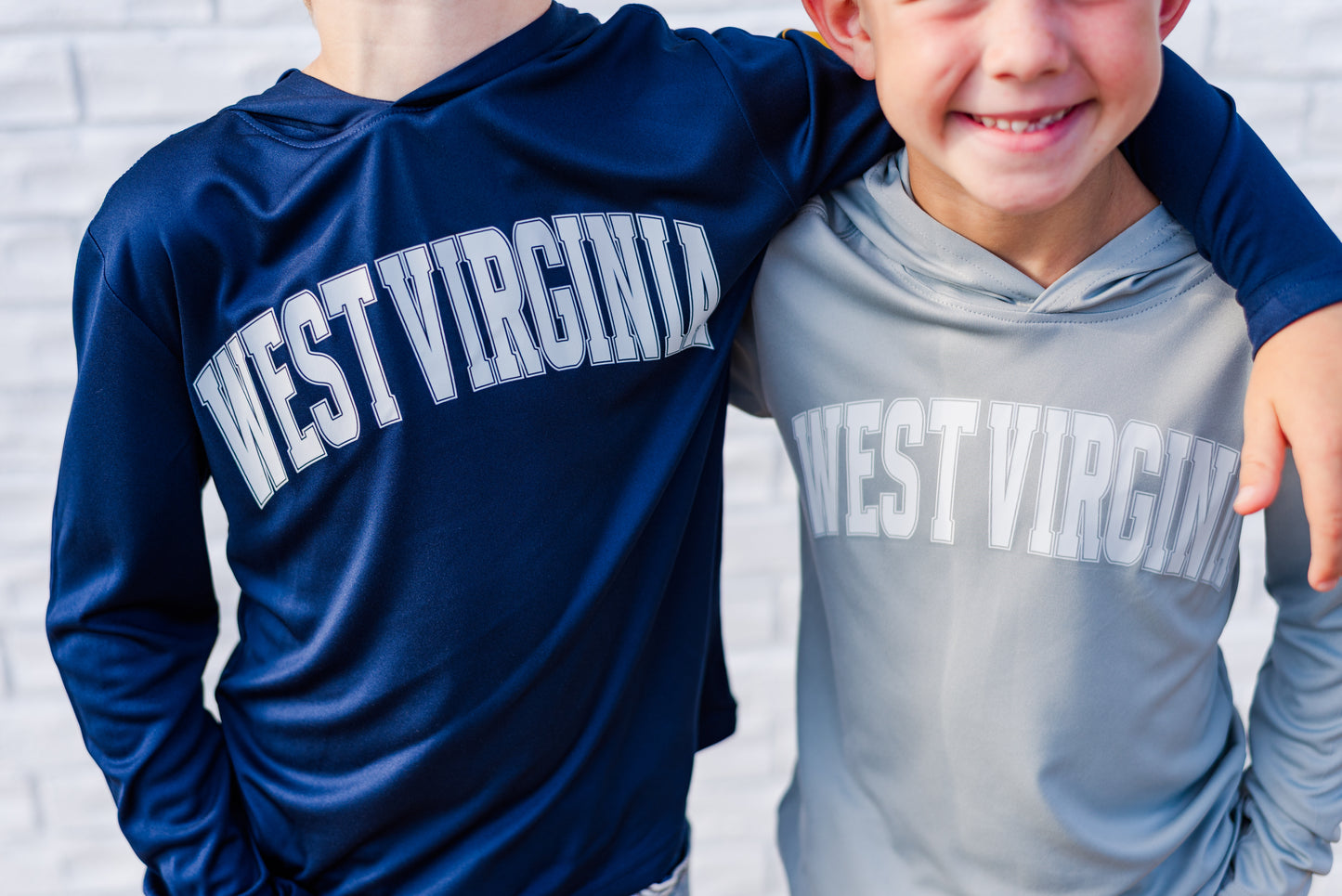 West Virginia Sports Hooded Tee | Youth and Adult