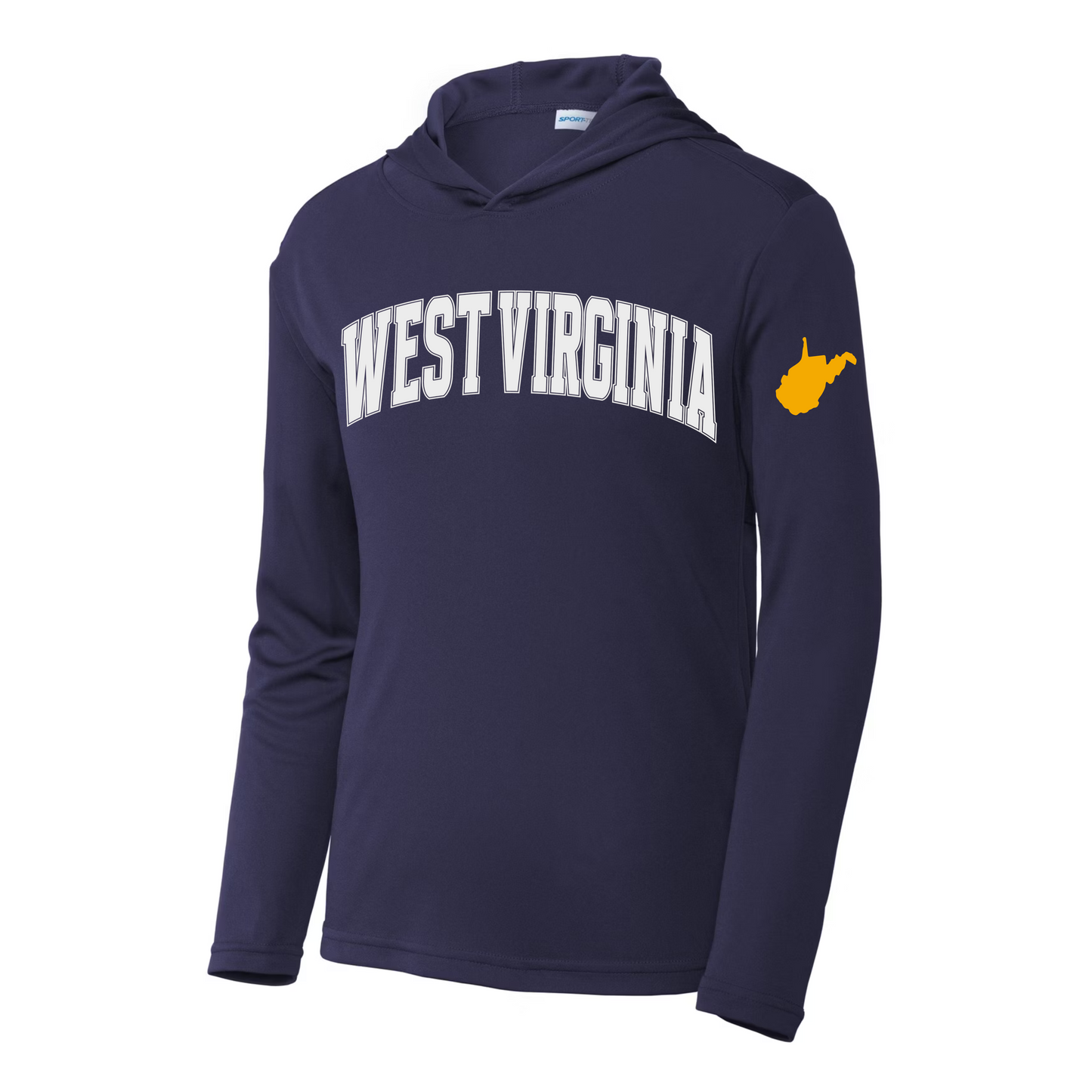 West Virginia Sports Hooded Tee | Youth and Adult