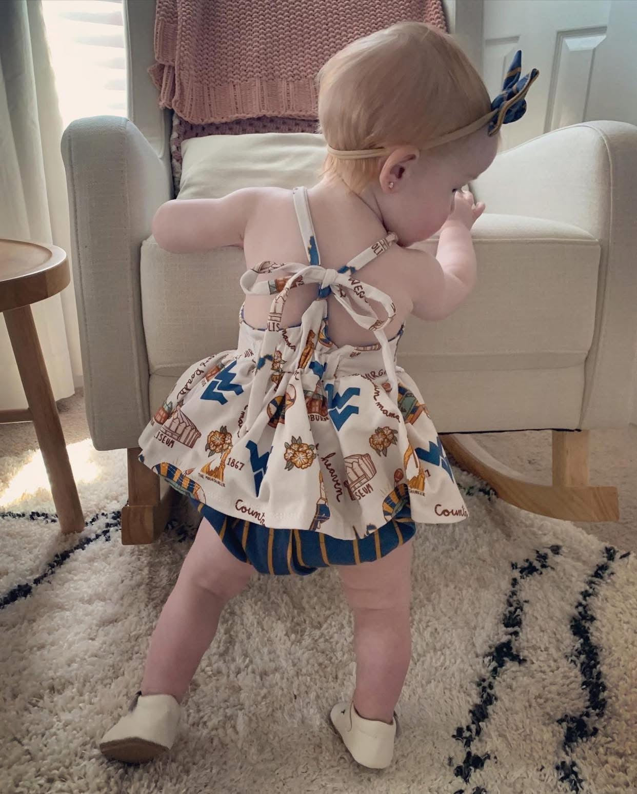 Classic Tie Back Skirted Leo