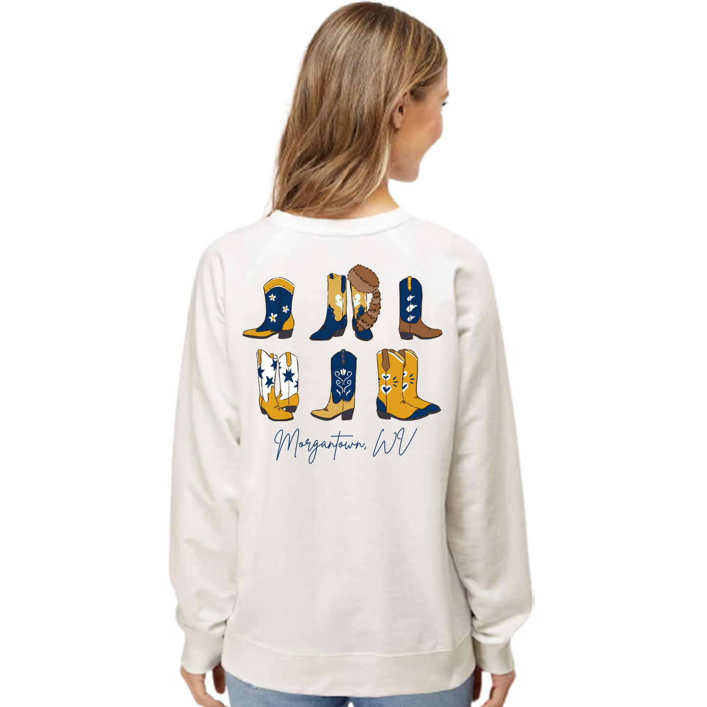 Western Boots| Adult Pullover