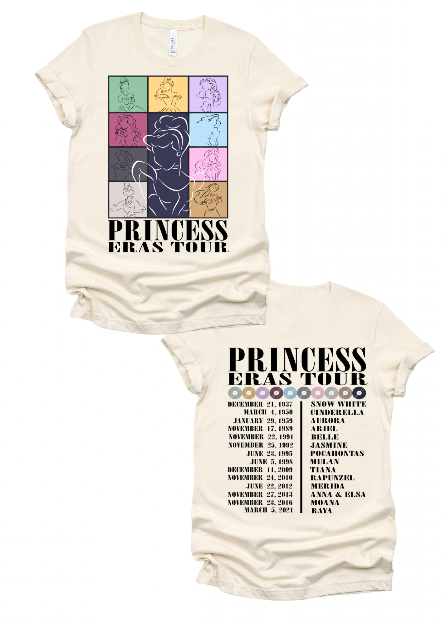 Princess Eras Tour Tee