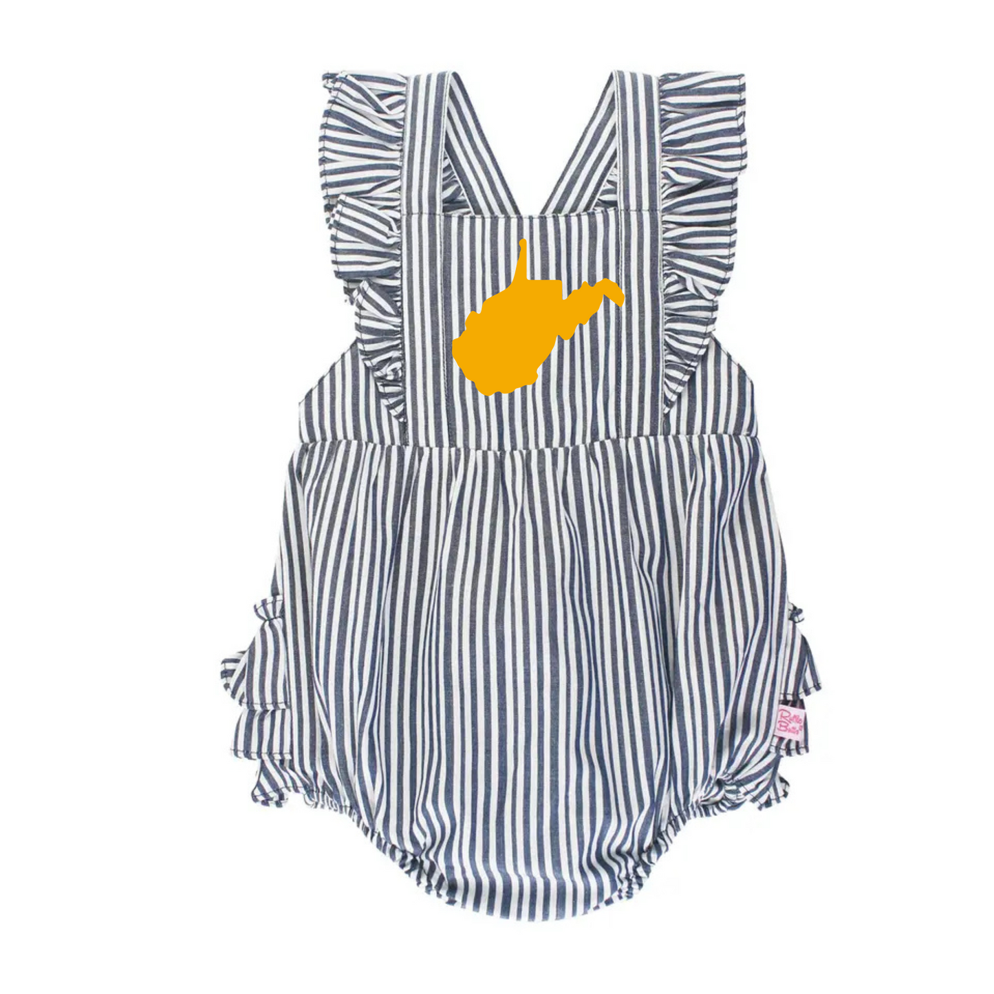 West Virginia Ruffle Romper | Baby