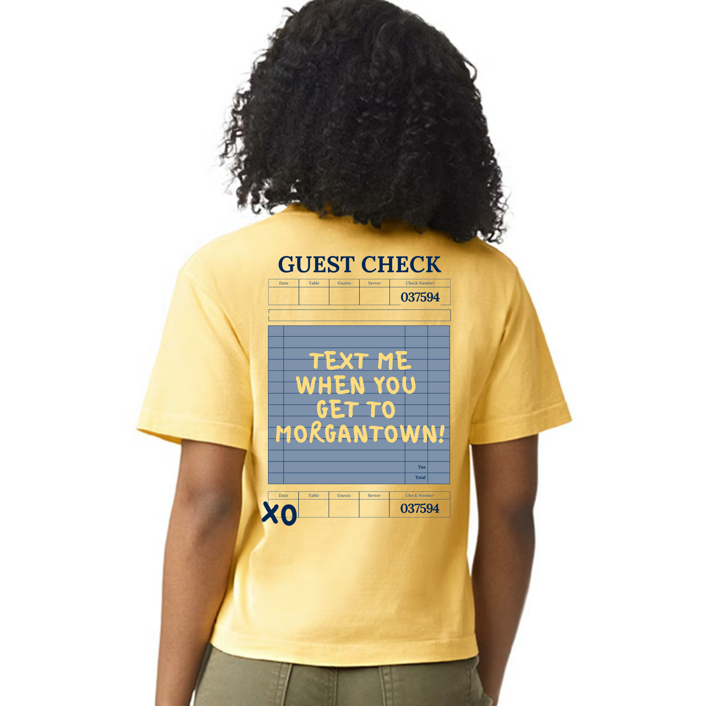 Morgantown Check | Girls and Adult Tee