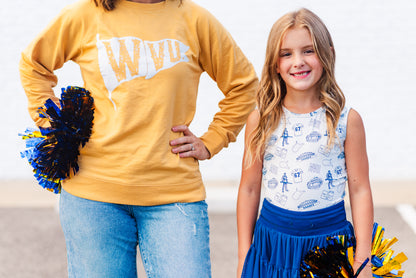 WVU Icon Tank | Kids and Adult