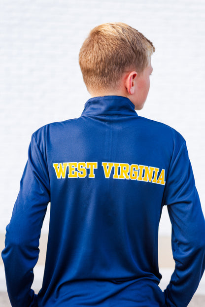West Virginia Half Zip | Youth and Adult