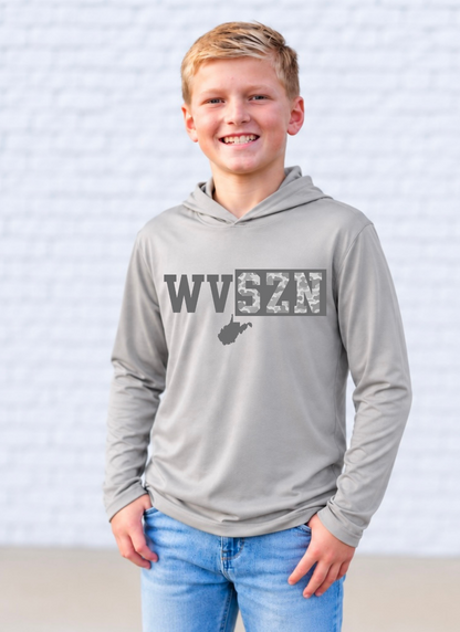 West Virginia Camo | Youth and Adult Hooded Tee