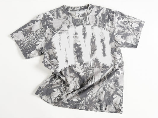 Camo WVU| Adult Tee