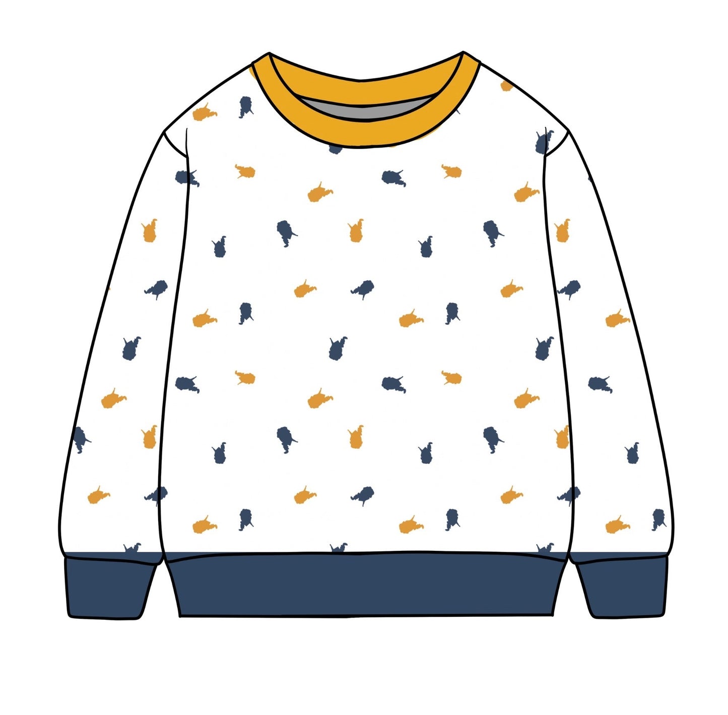 Oversized State Raglan | Kids and Adult