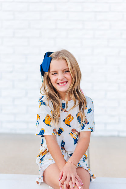 Boots Ruffle Shorts Set