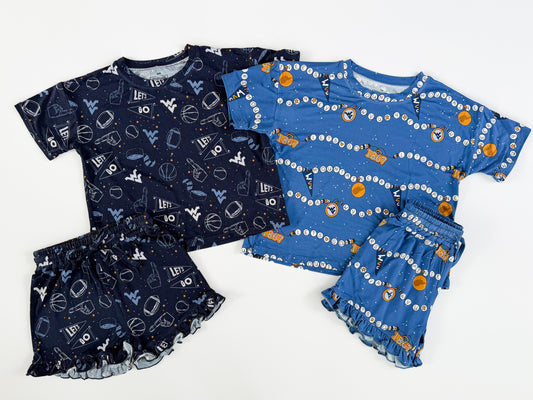 WVU Sports Ruffle Set