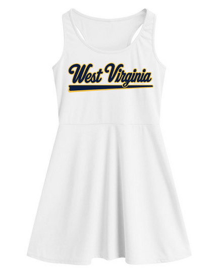 White Out Cheer Dress | Navy
