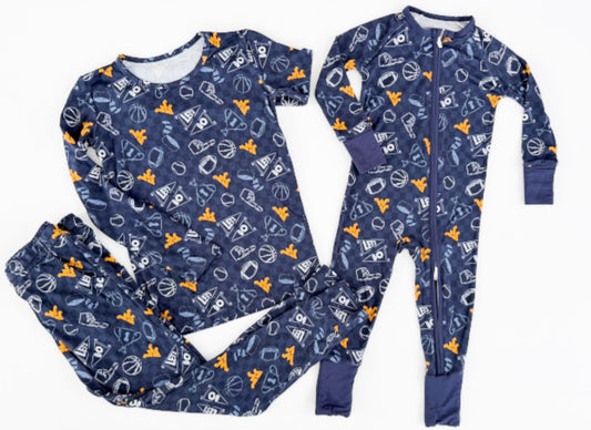 WVU Sports Zippie