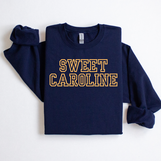 Sweet Caroline Navy | Kids and Adult