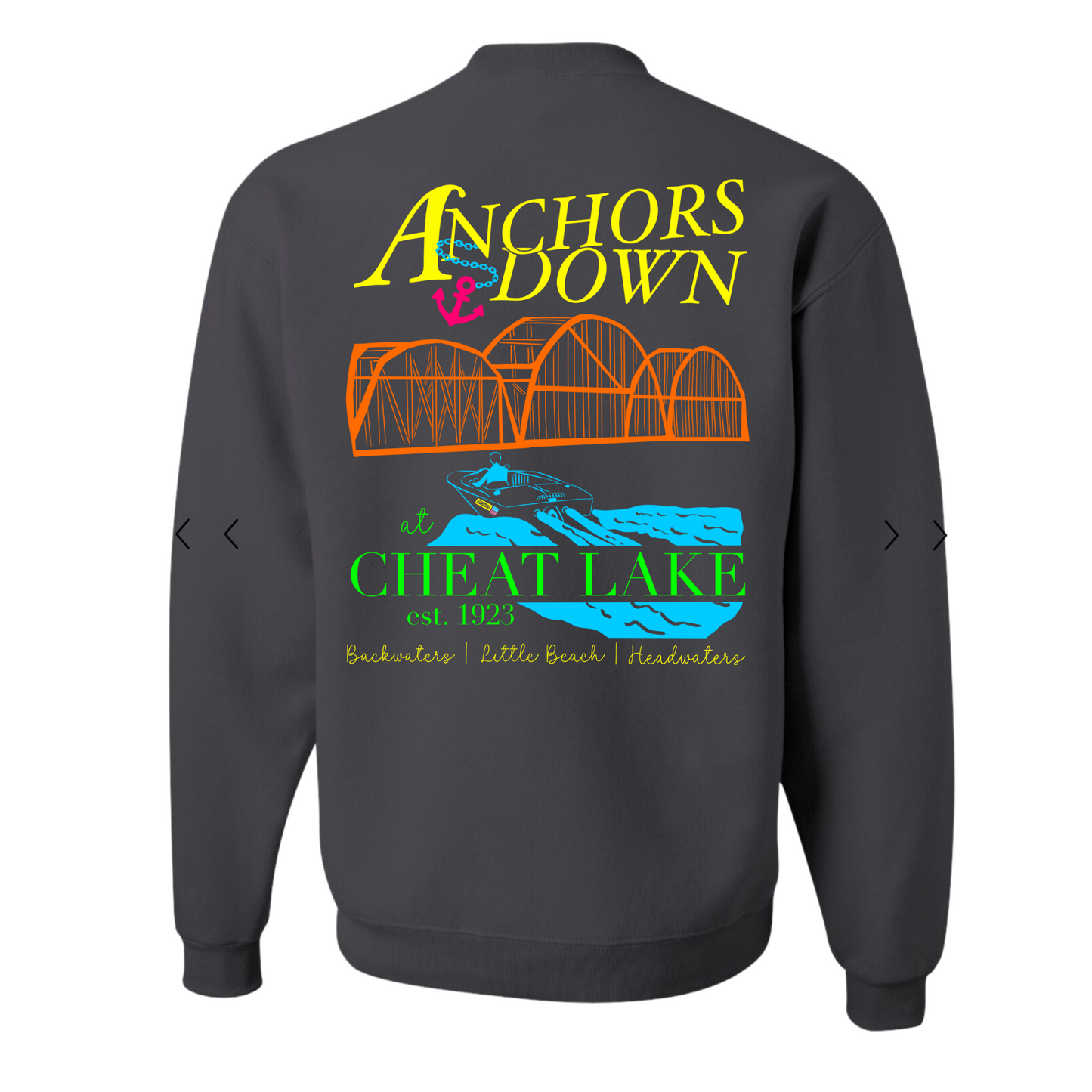 Cheat Lake Adult Sweatshirt