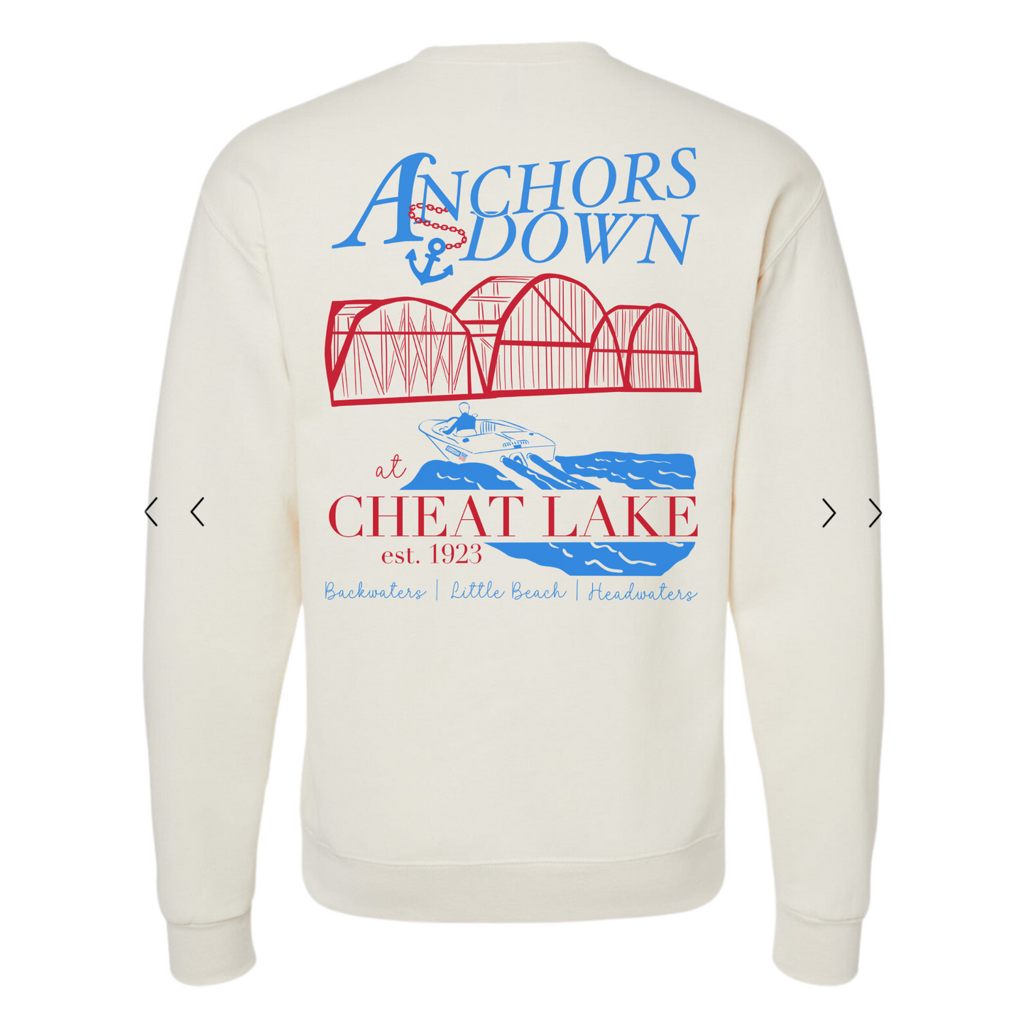 Cheat Lake Adult Sweatshirt