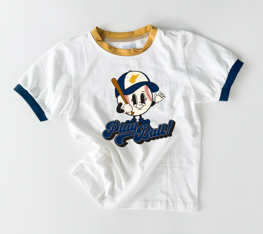 Let's Play Ball! Ringer Tee