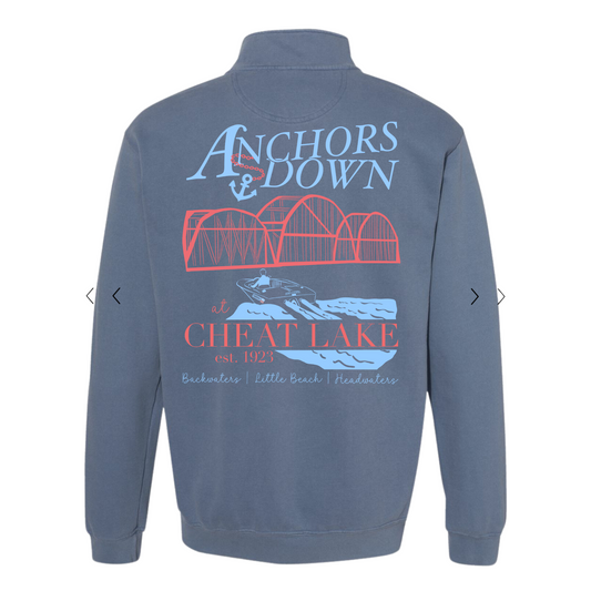 Cheat Lake Adult Half Zip