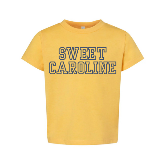 Sweet Caroline Yellow | Kids and Adult
