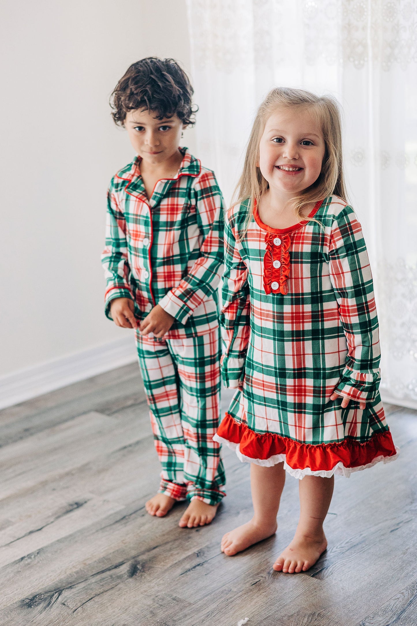 Christmas Plaid Nightgown