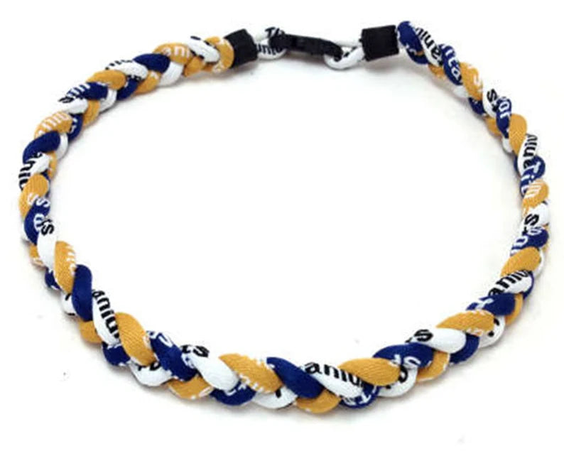 Baseball Braided Necklace