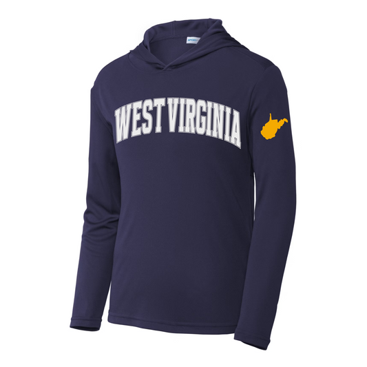 West Virginia Sports Hooded Tee | Youth and Adult