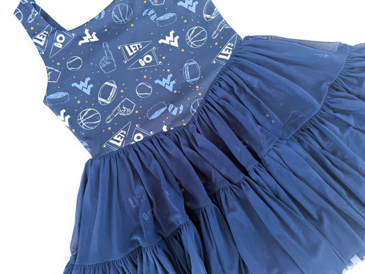 WVU Tulle Dress