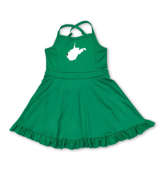 Huntington Cheer Dress | Green