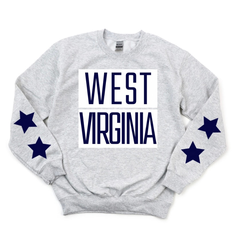 Grey Stars Sweatshirt