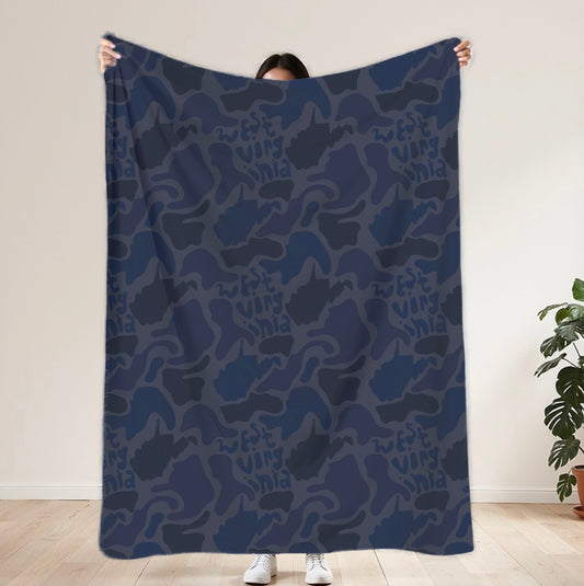West Virginia Camo Minky