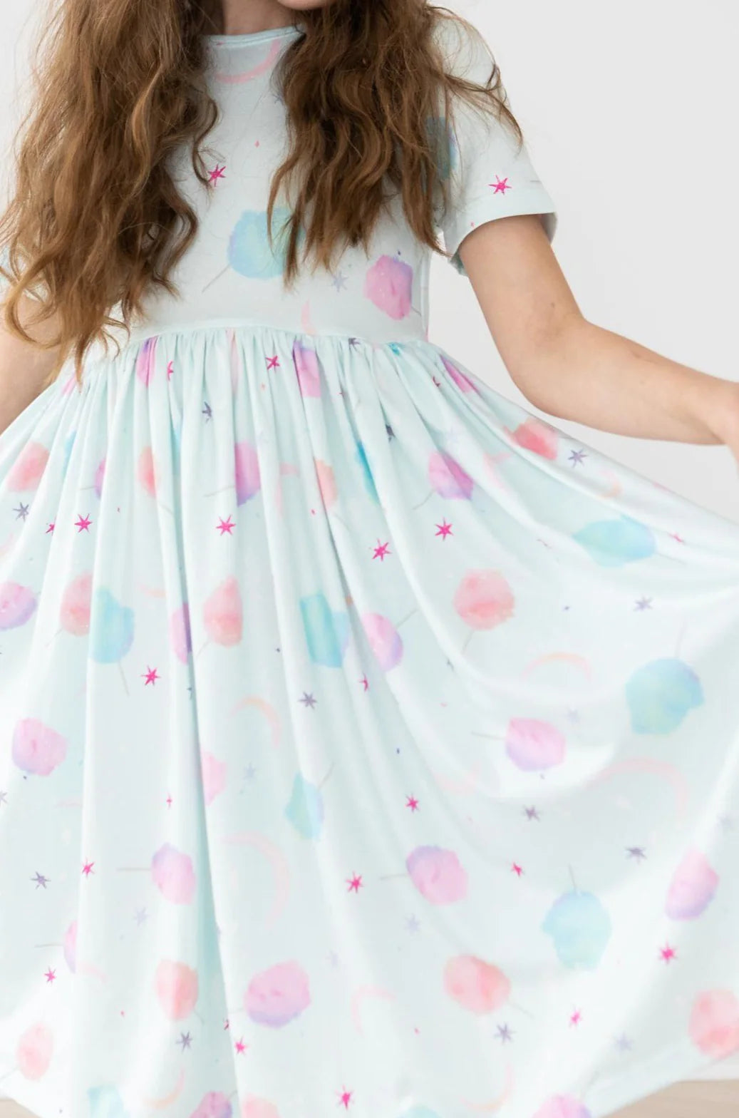 Cotton Candy Twirl Dress