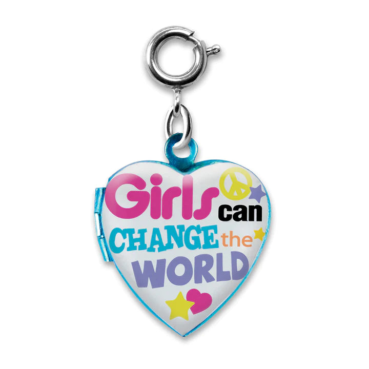 Girls Change the World Charm