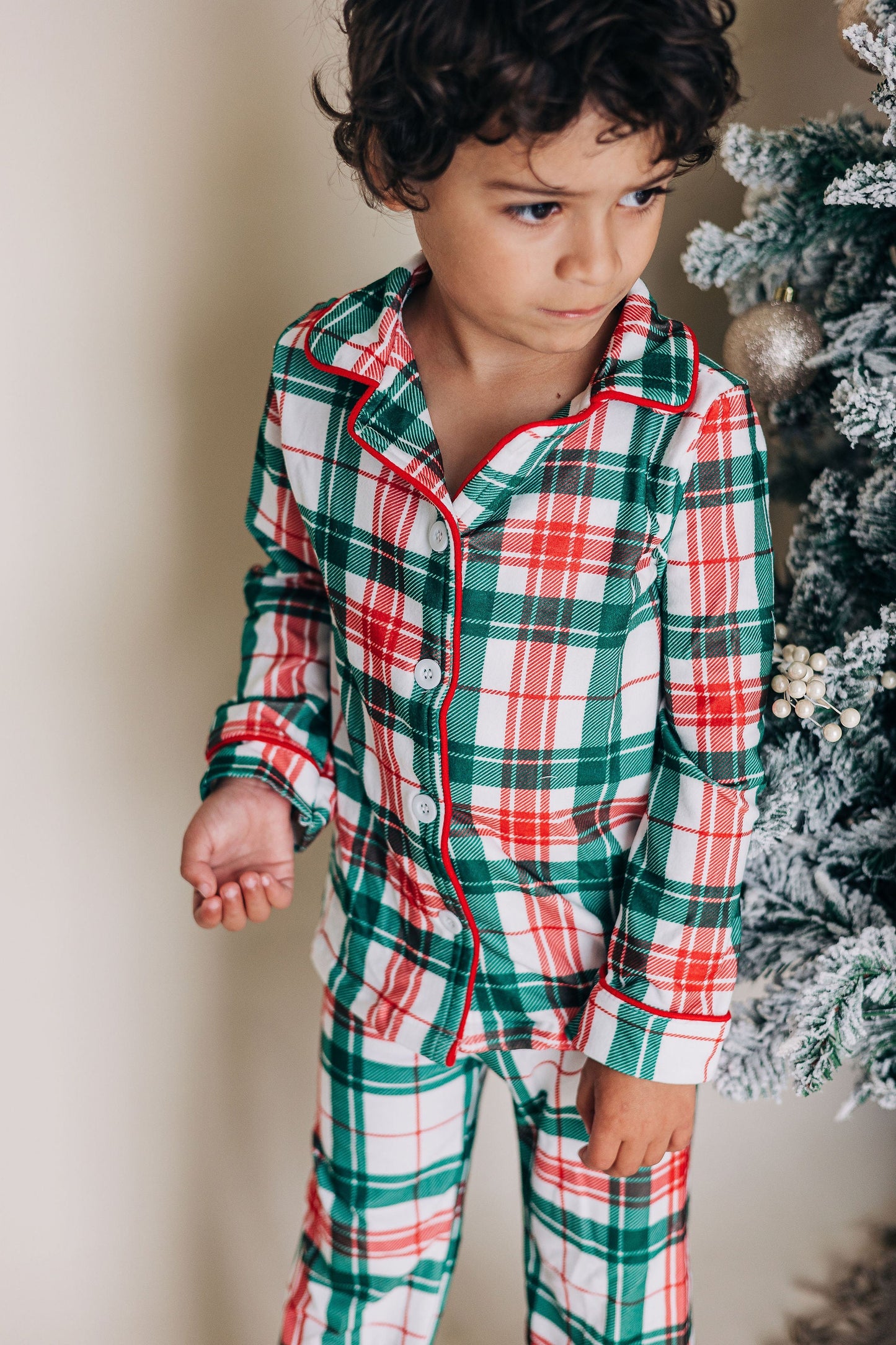 Christmas Plaid Set