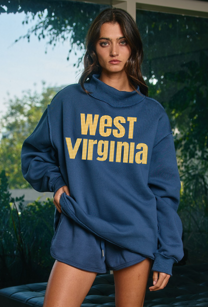 Gingham WV Mockneck | Adult