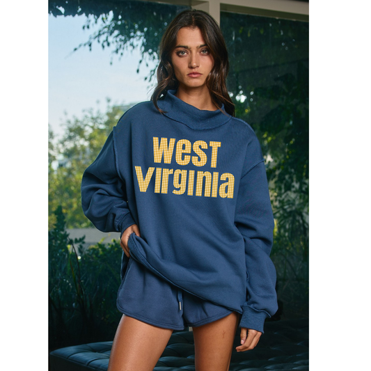 Gingham WV Mockneck | Adult