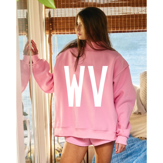 Pink Reversible Mock neck | Adult