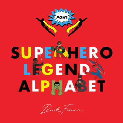 Superhero Legends Alphabet Book