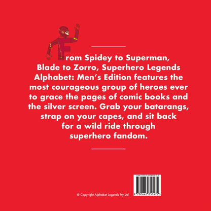 Superhero Legends Alphabet Book