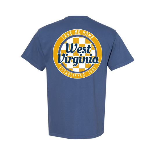 West Virginia Check | Kids and Adult Tee