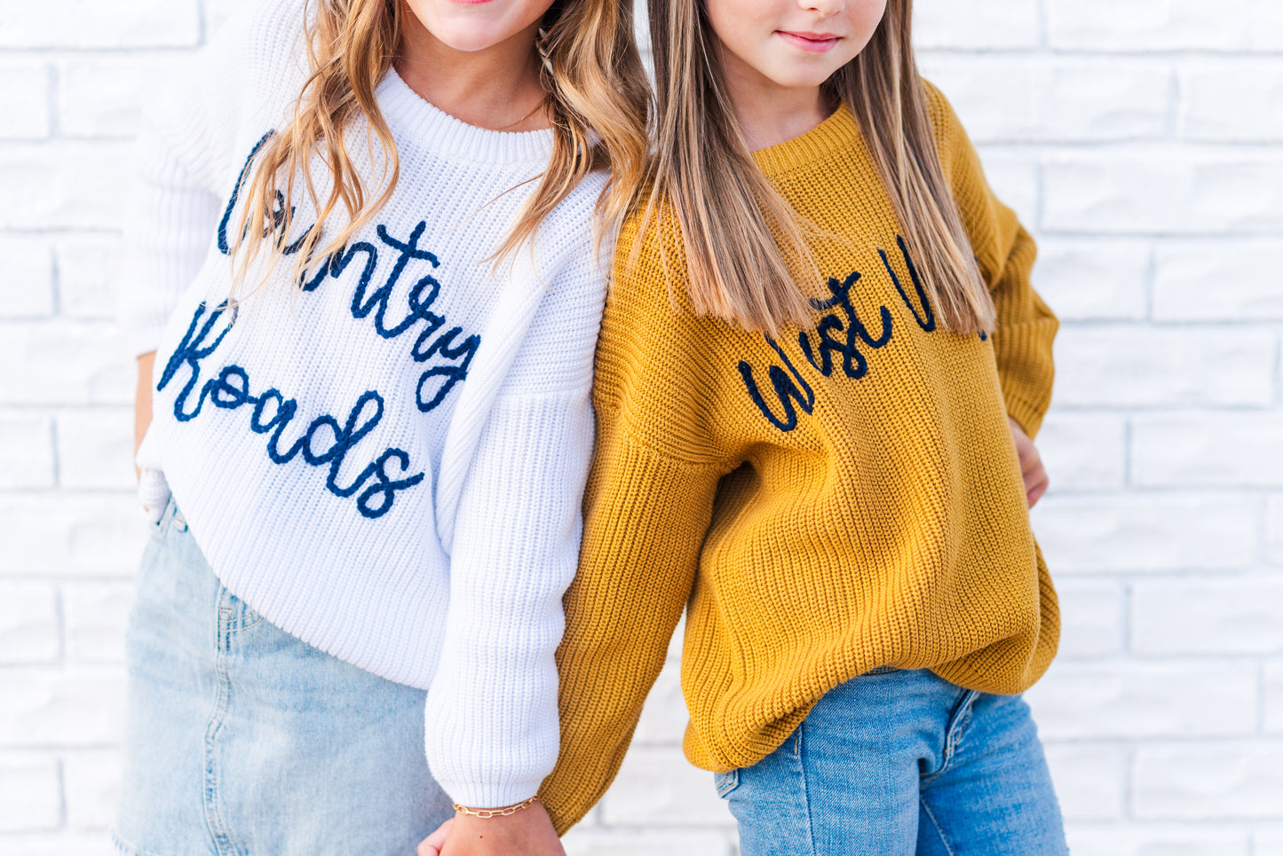 West Virginia Embroidered Sweater | Kids and Adults